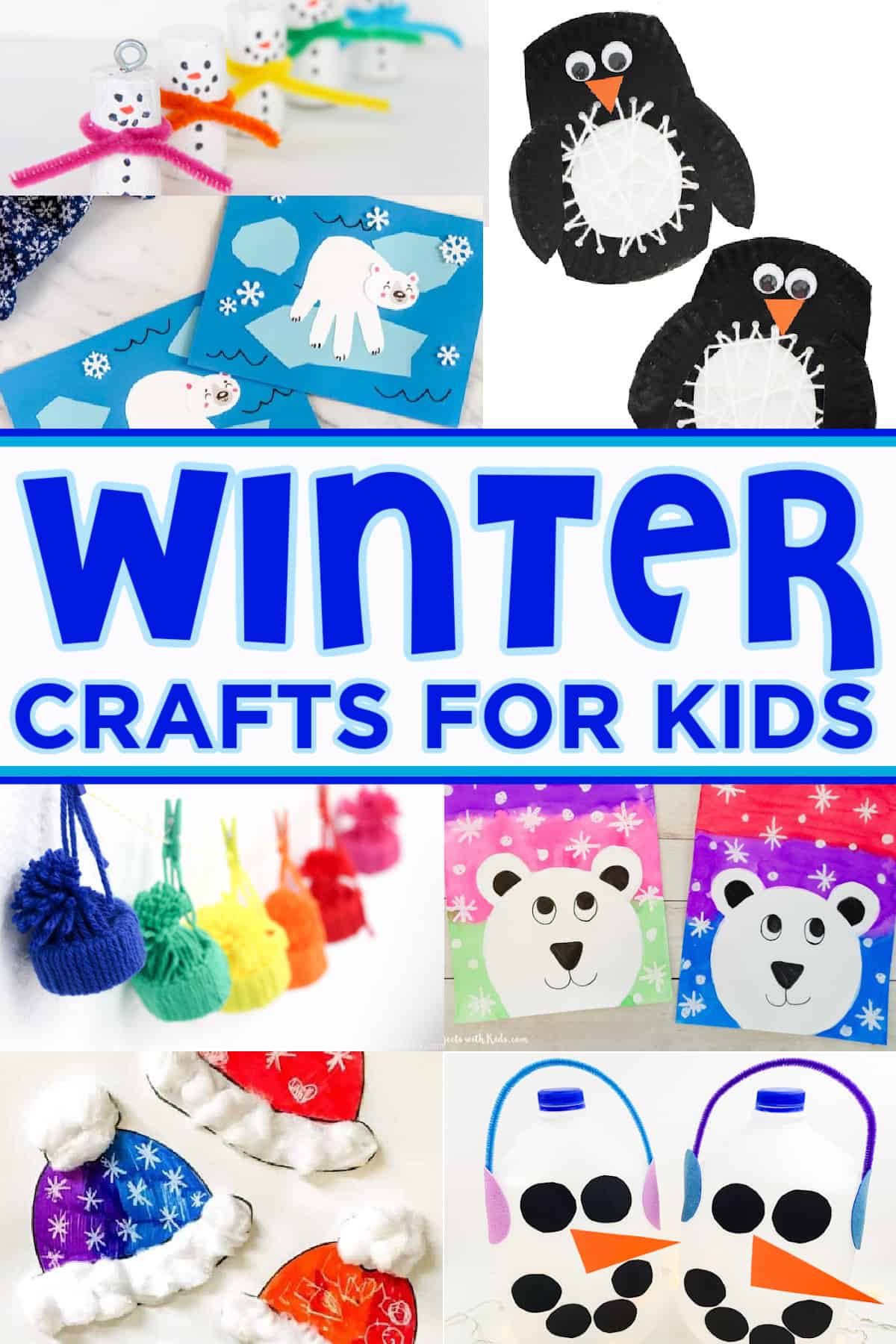 Winter Crafts & Templates For Kids, Simple Everyday Mom