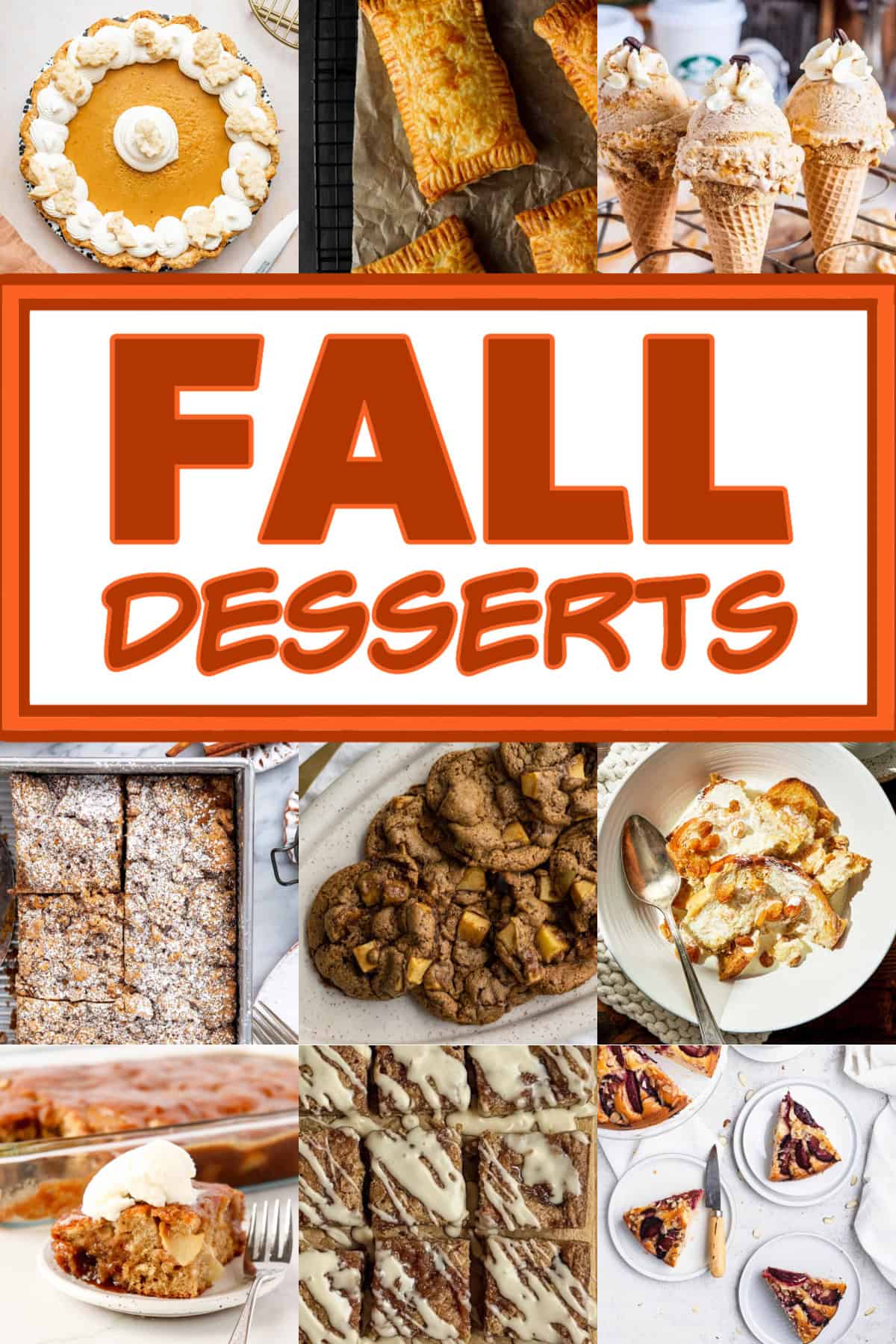 fall dessert recipes