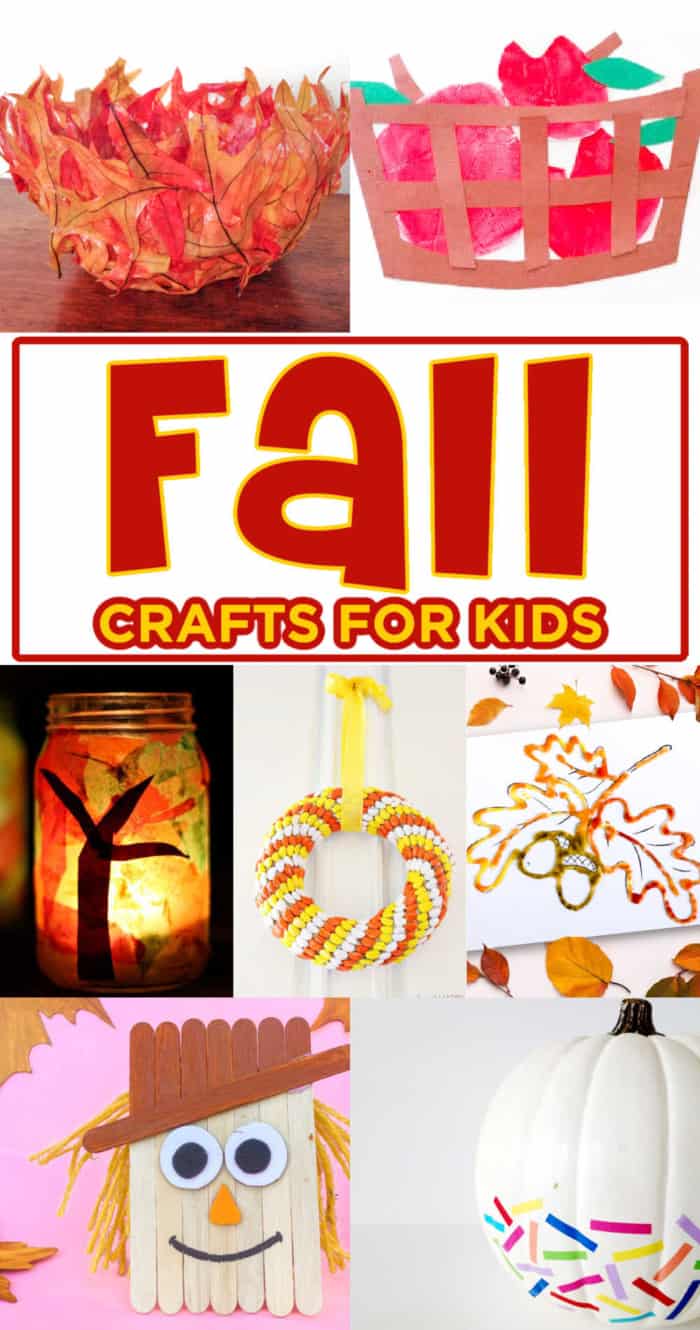 18 Easy Fun Fall Crafts (For Kids) - Dear Creatives