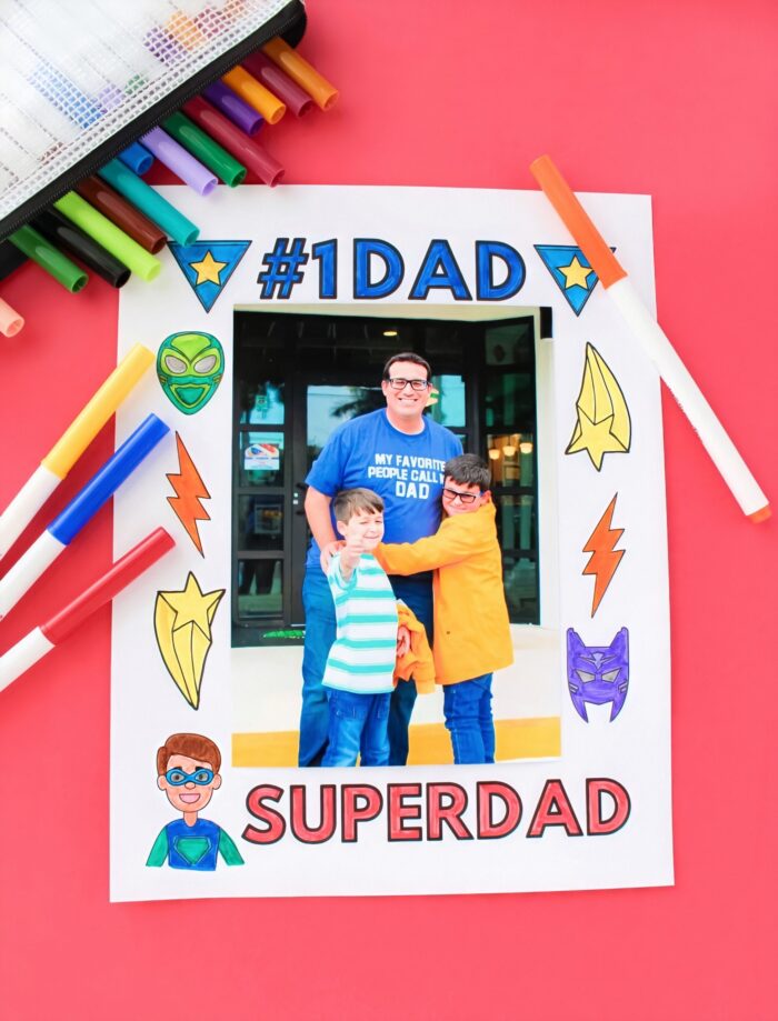 Father's Day Printable Picture Frames