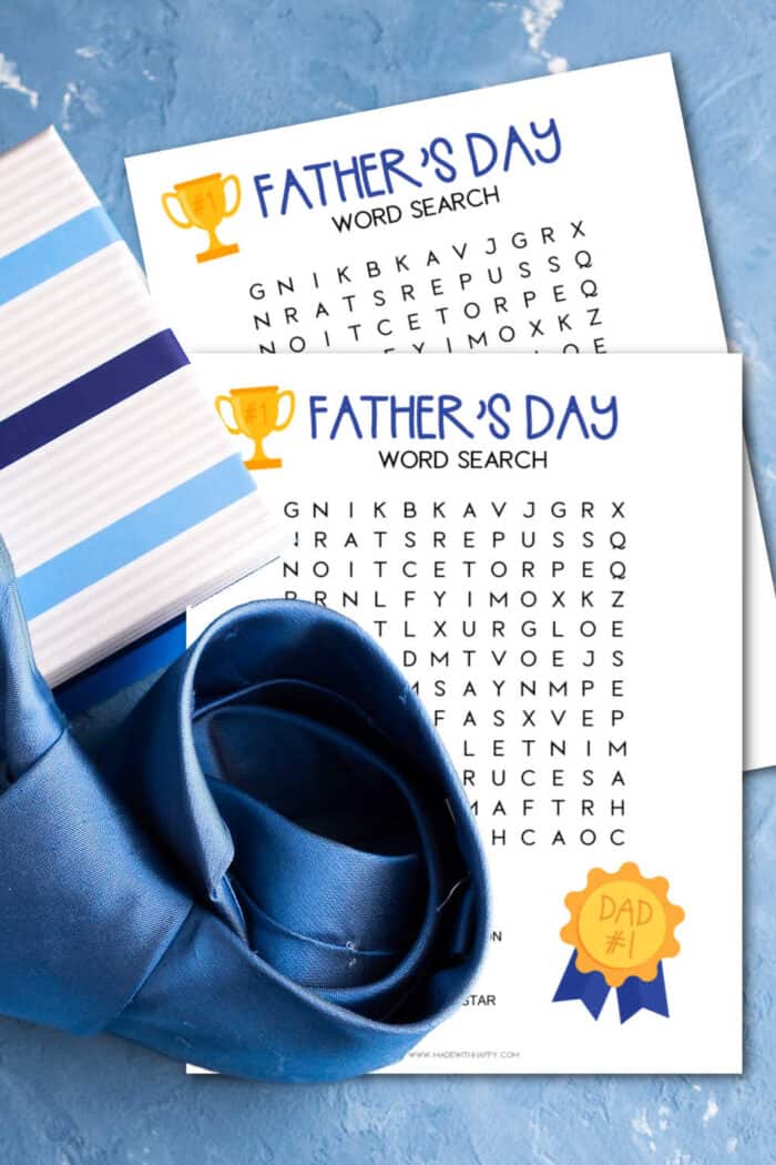 Free Printable Father s Day Word Search Made With HAPPY