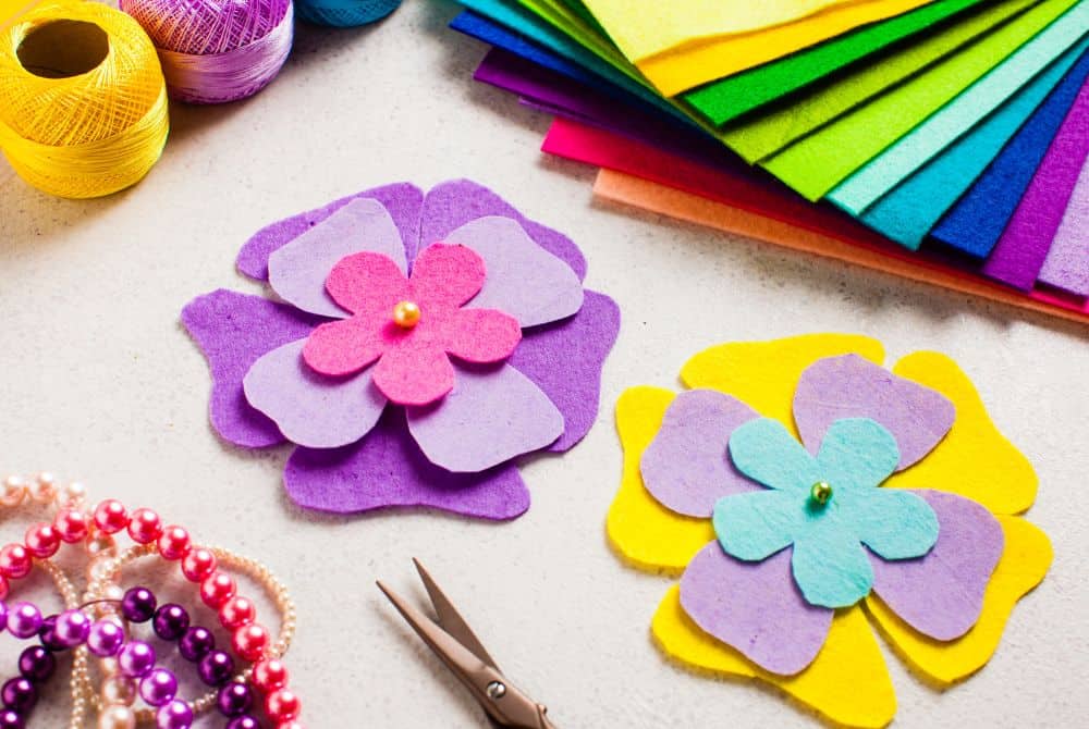button flower tutorial - artsy-crafty babe