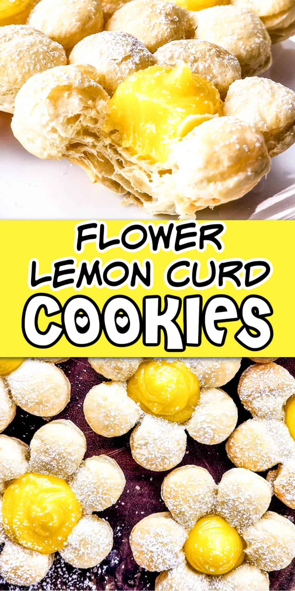 flower lemon curd cookie recipe