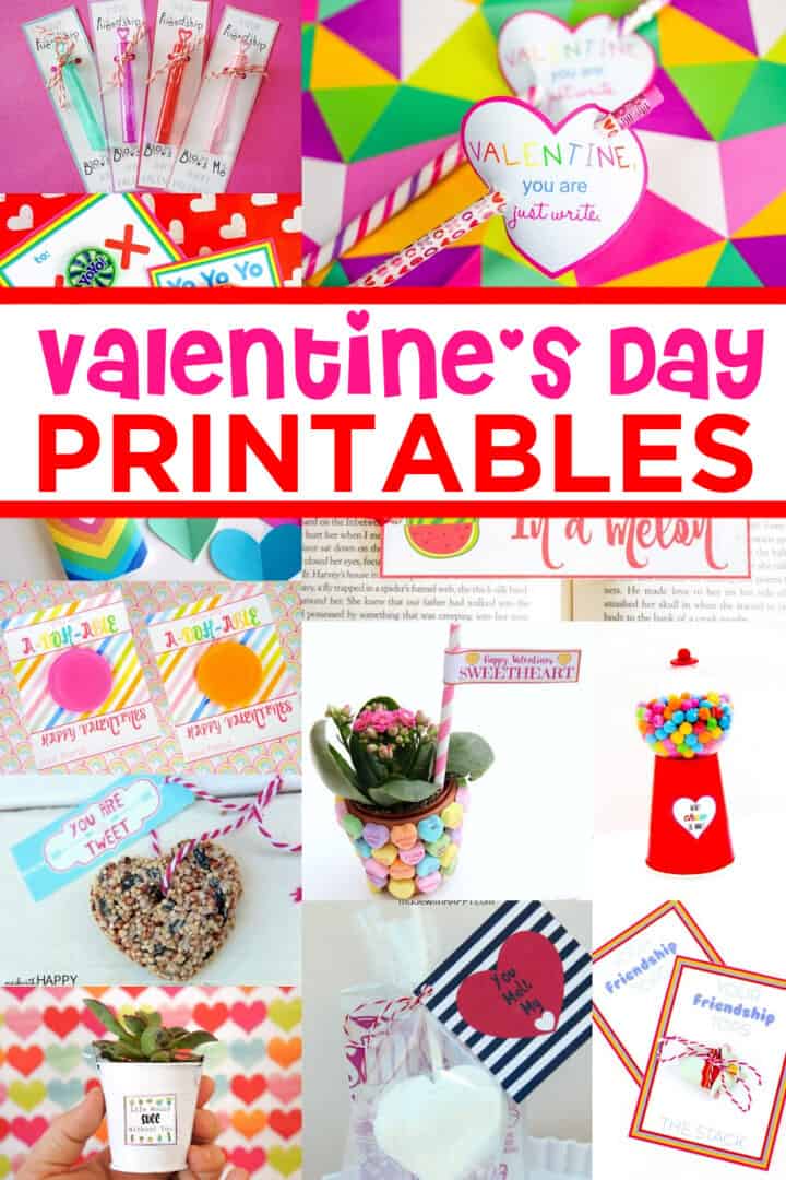 Free Valentine's Day Printables For Kids - Made with HAPPY