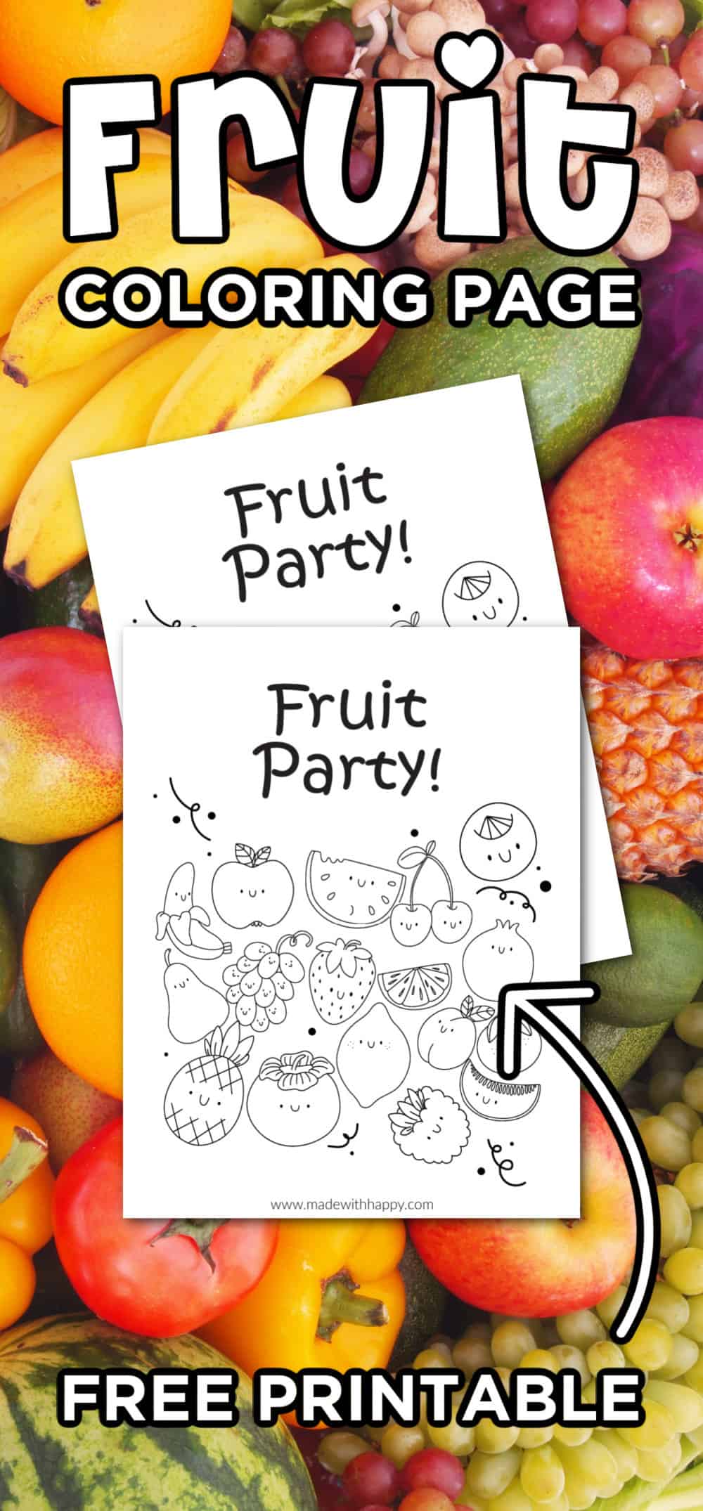 A Fun Printable Grocery Store  Vegetable Market Coloring Page for Kids