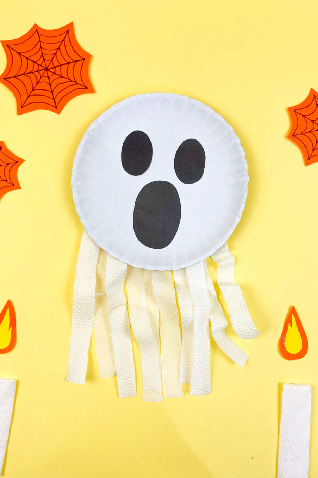 Fun Paper Plate Ghost Craft For Halloween Made With HAPPY   Ghost Paper Plate Craft 1024x1536 