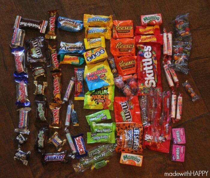 What to Do with HALLOWEEN Candy - Made with HAPPY