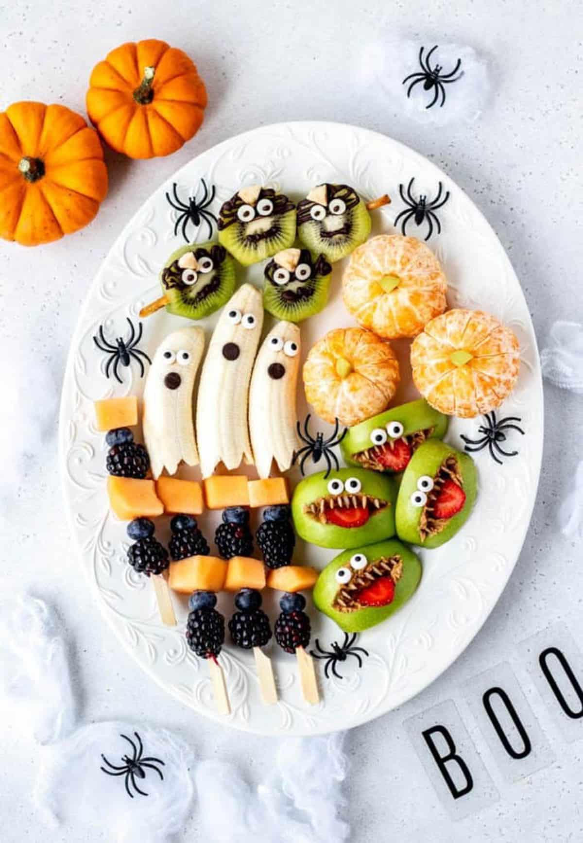 Halloween Fruit tray ideas