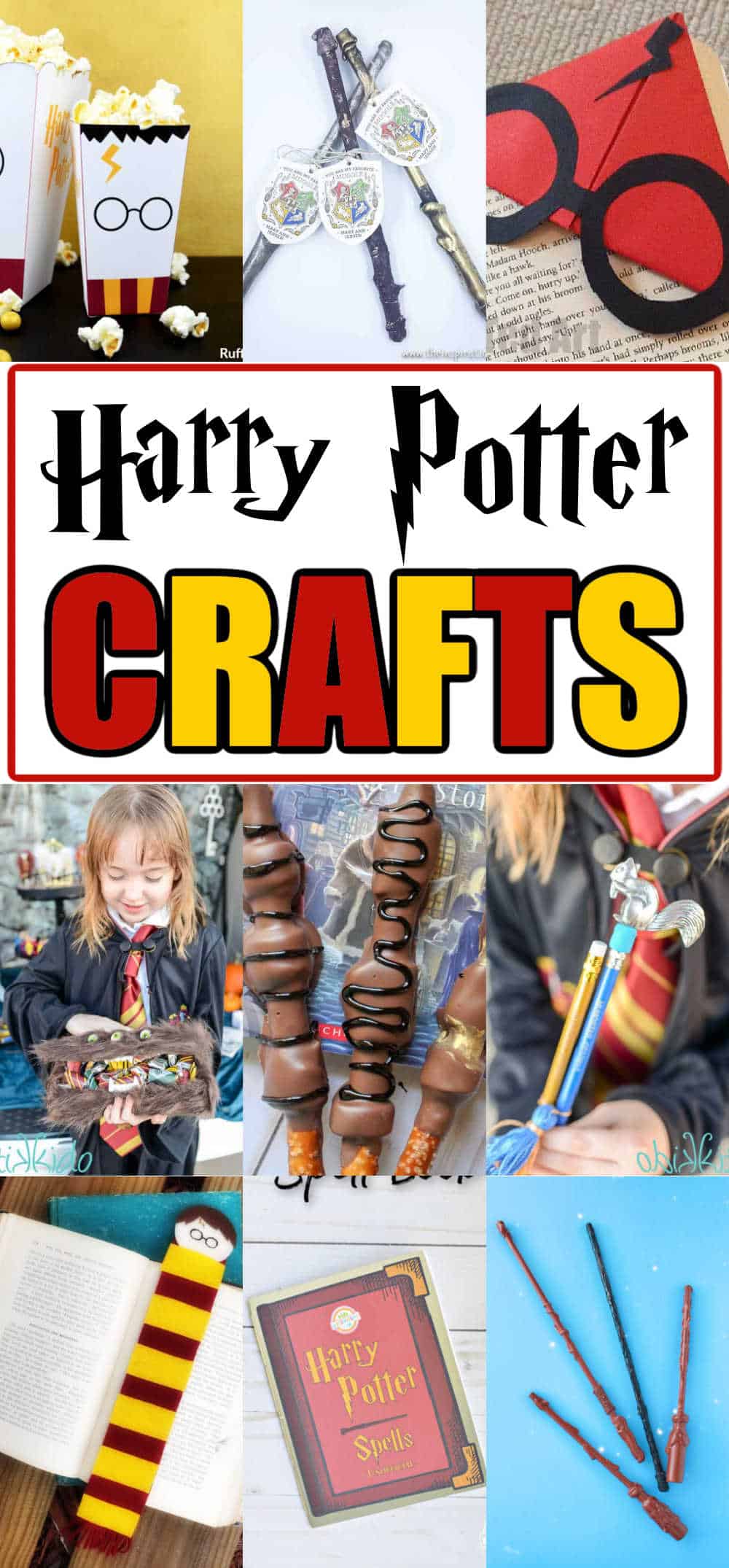 Easy Harry Potter Bookmarks - Red Ted Art - Kids Crafts