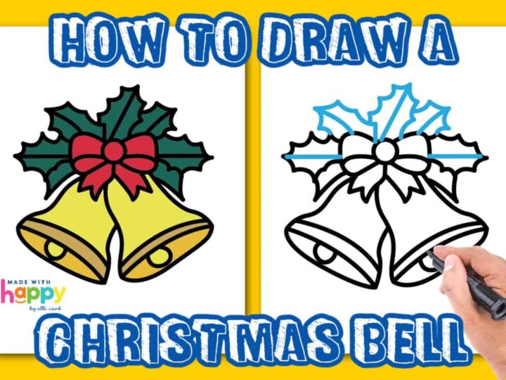 Christmas Bell Drawing PNG Transparent Images Free Download | Vector Files  | Pngtree