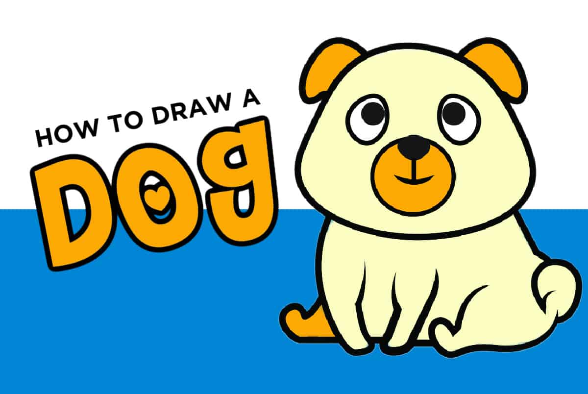 How to Draw a Dog - The Kitchen Table Classroom