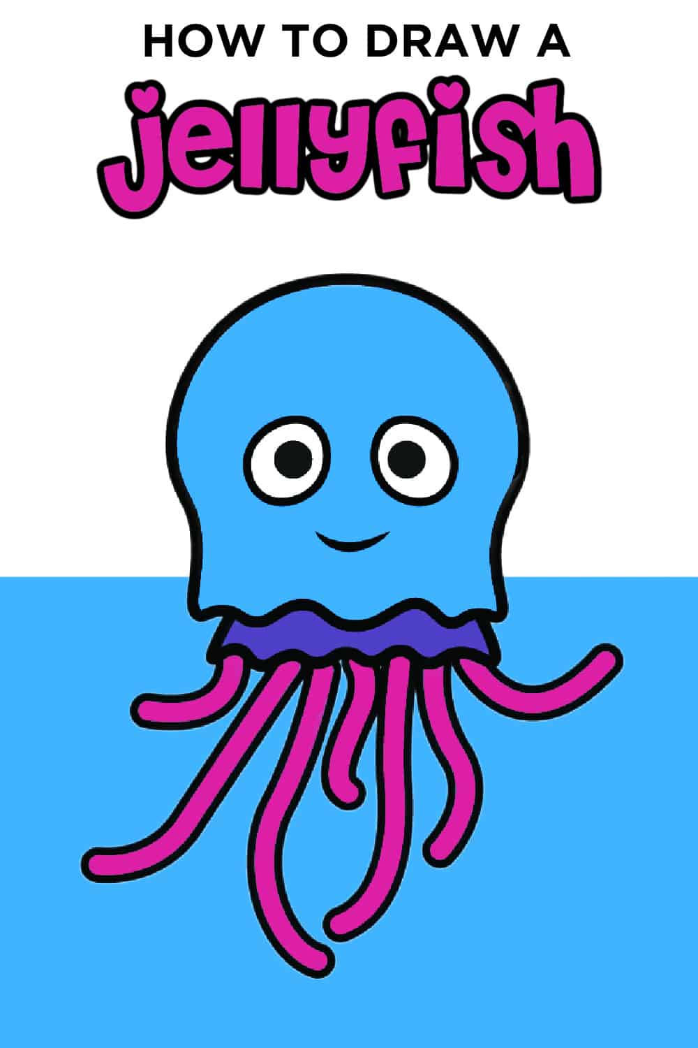jellyfish cartoon drawing