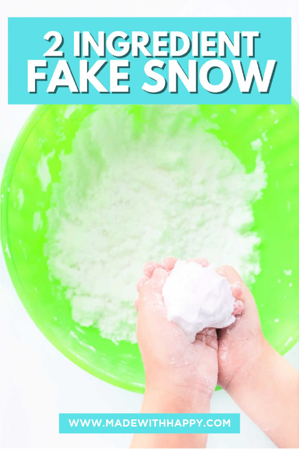 2-Ingredient Fake Snow Recipe
