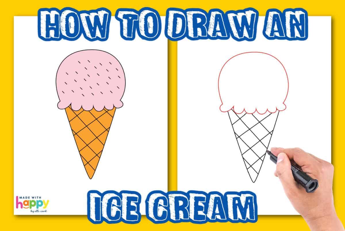 ice cream drawings