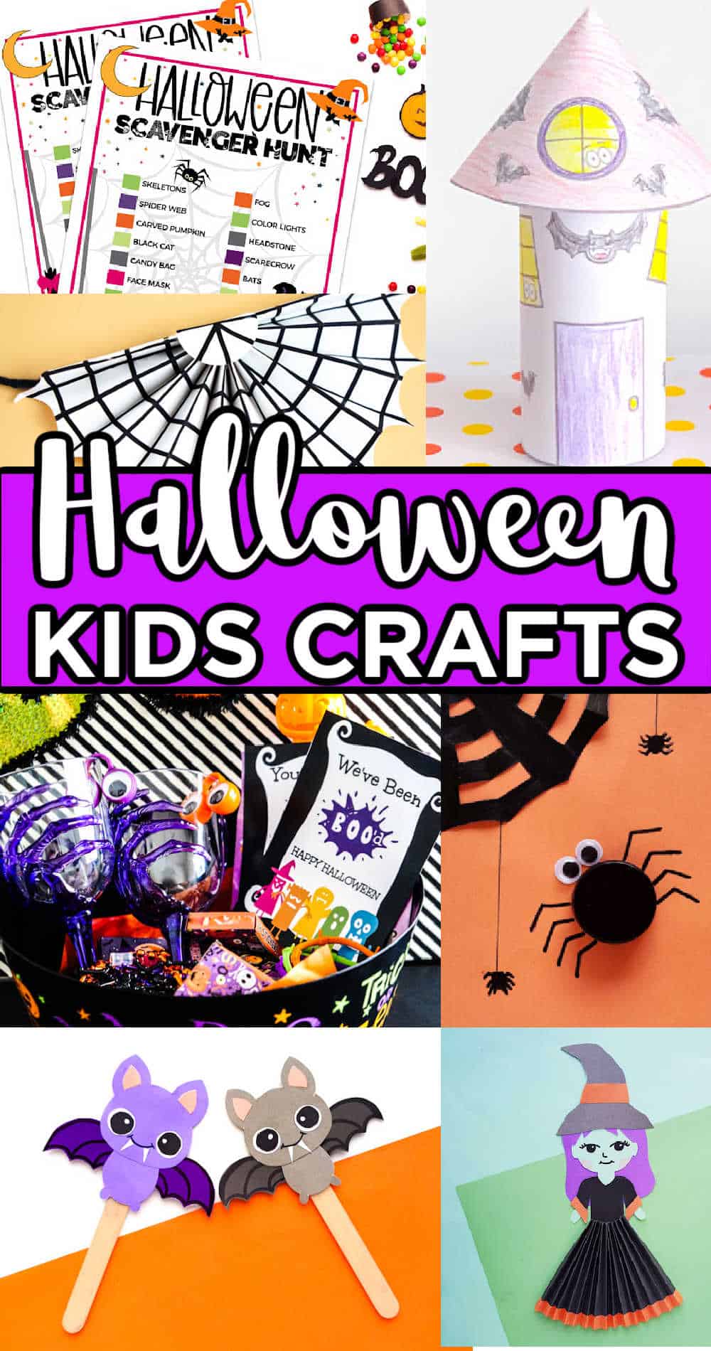 50+ Halloween Kids Crafts - Made with HAPPY