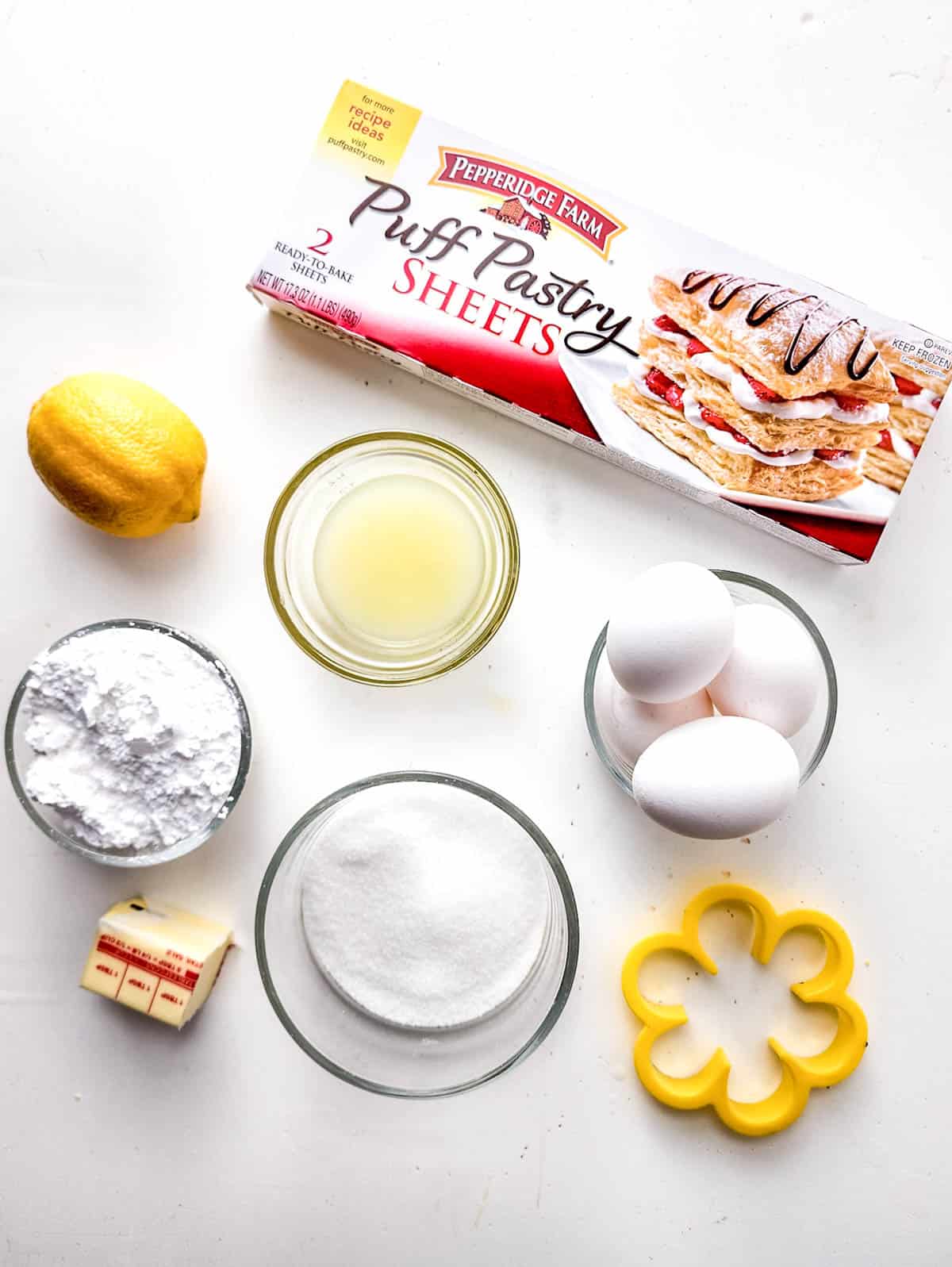 lemon curd cookie ingredients