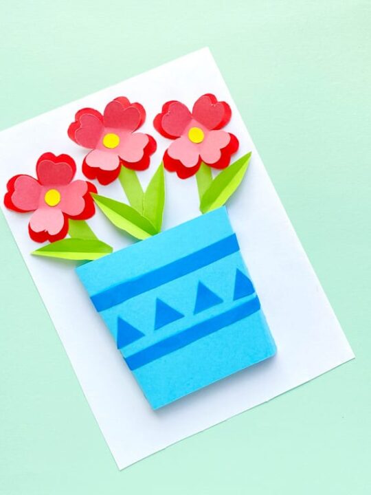 Flower Pop Up Card Template Pdf | Best Flower Site