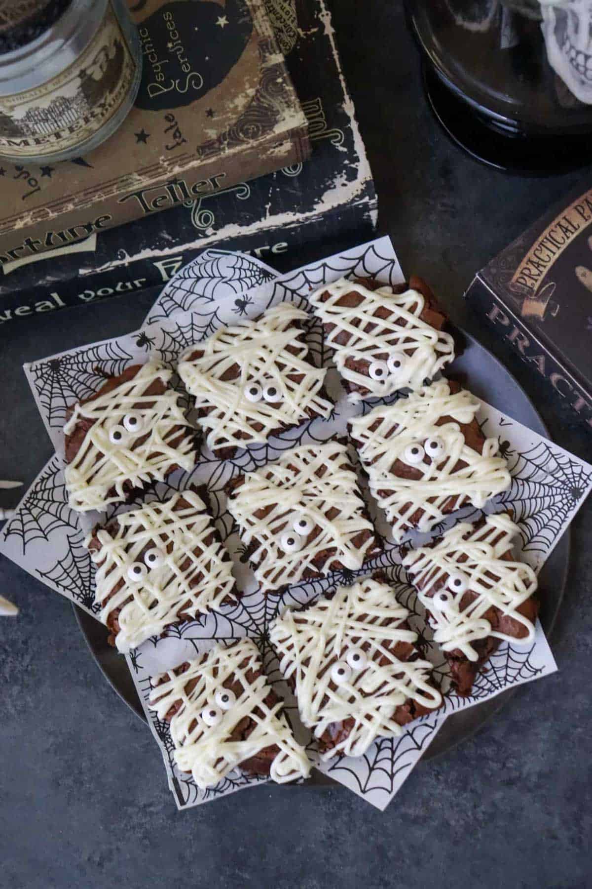 mummy brownies