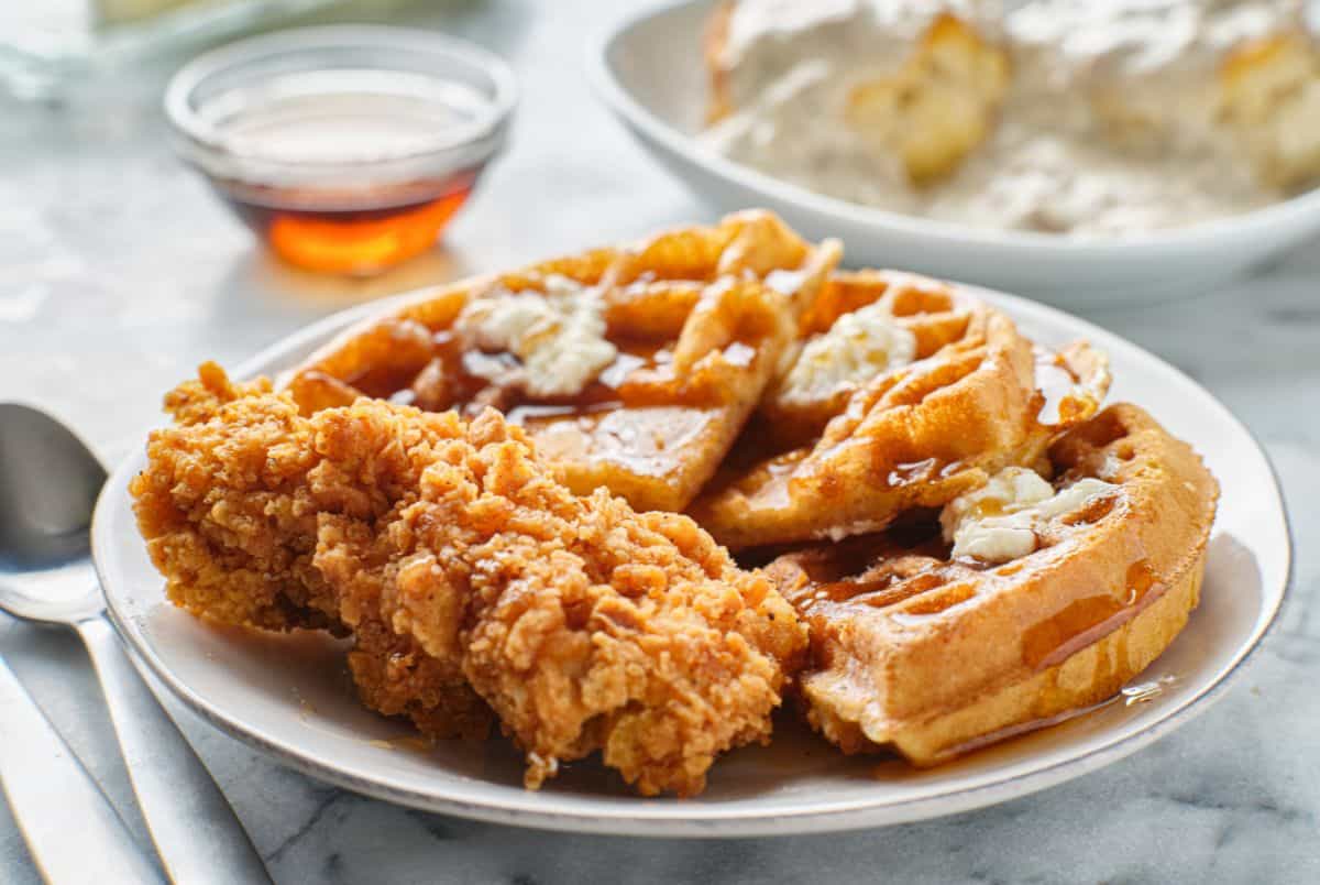 national chicken and waffle day