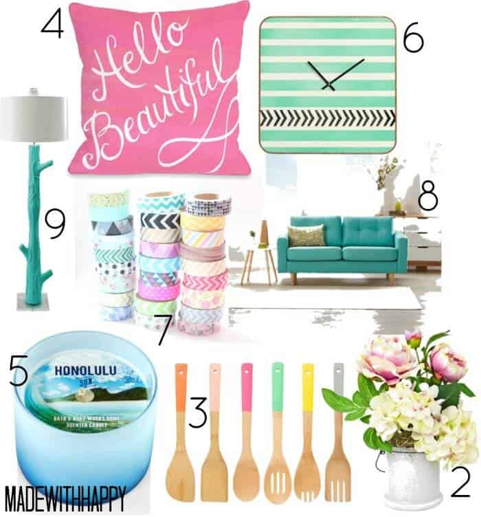 10 Ways to Update your Home for Spring | Spring-ify your home | Spring Updates | www.madewithHAPPY.com