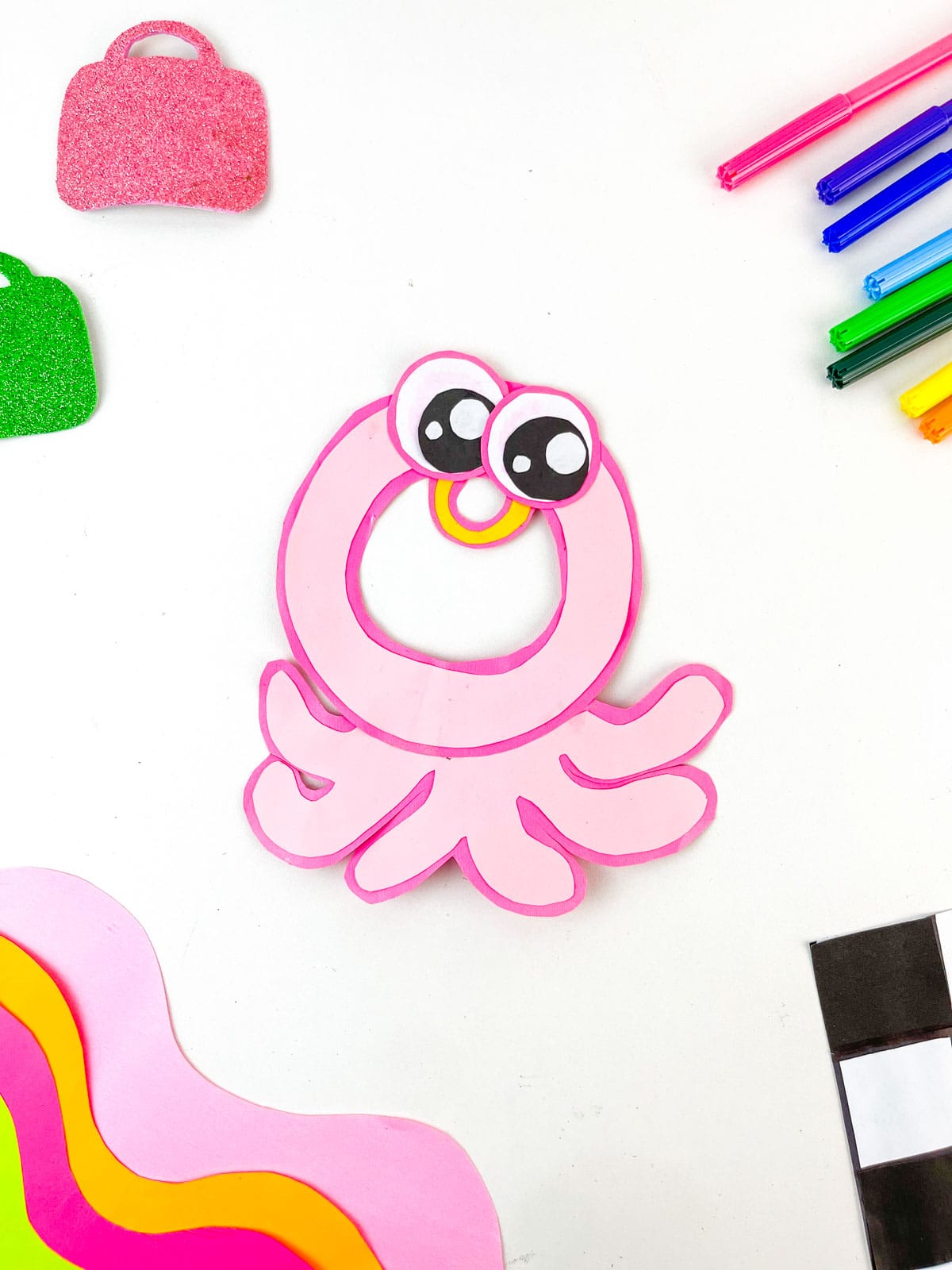 o is for octopus preschool craft