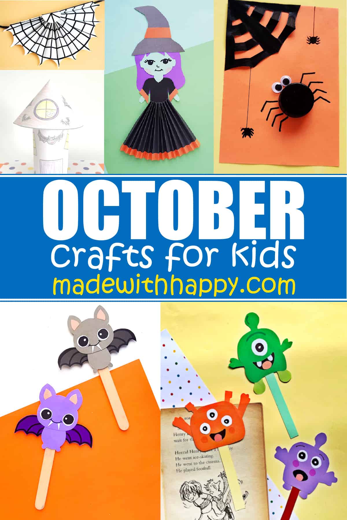 Washi Tape Octopus Craft - Messy Little Monster