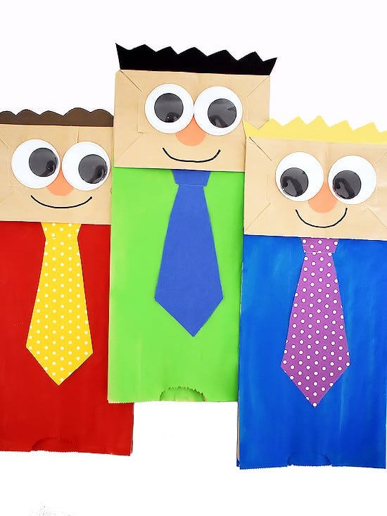 Monkey Paper Bag Activity - Housebound with Kids