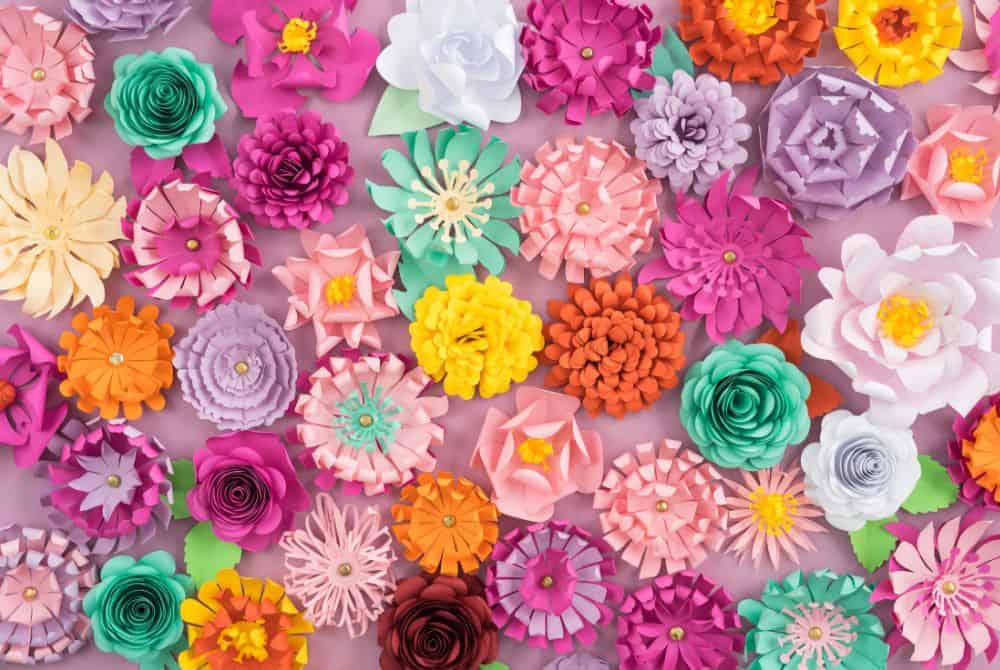 Paper Flower Craft - Easy Peasy and Fun