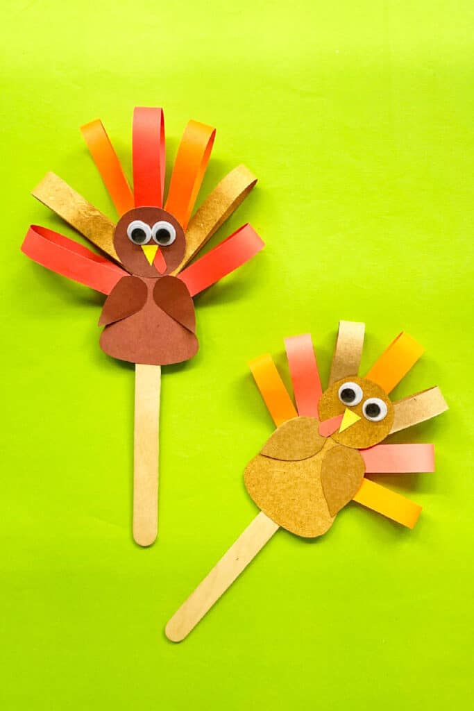 Paper Turkey Craft - Made with HAPPY