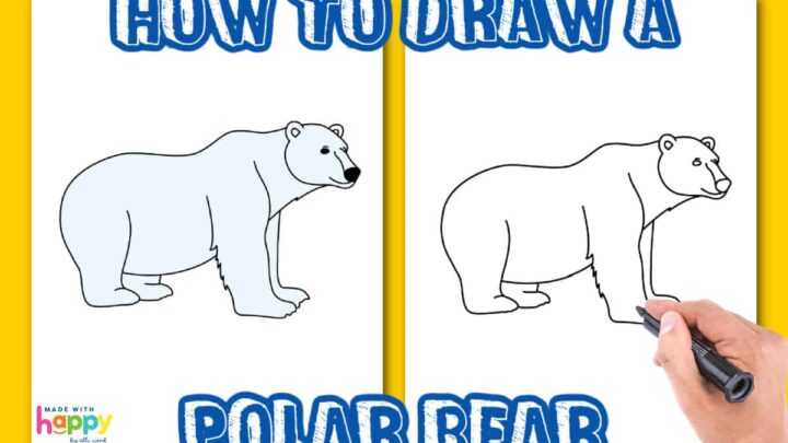 Polar Bears to Draw | Drawing Ideas