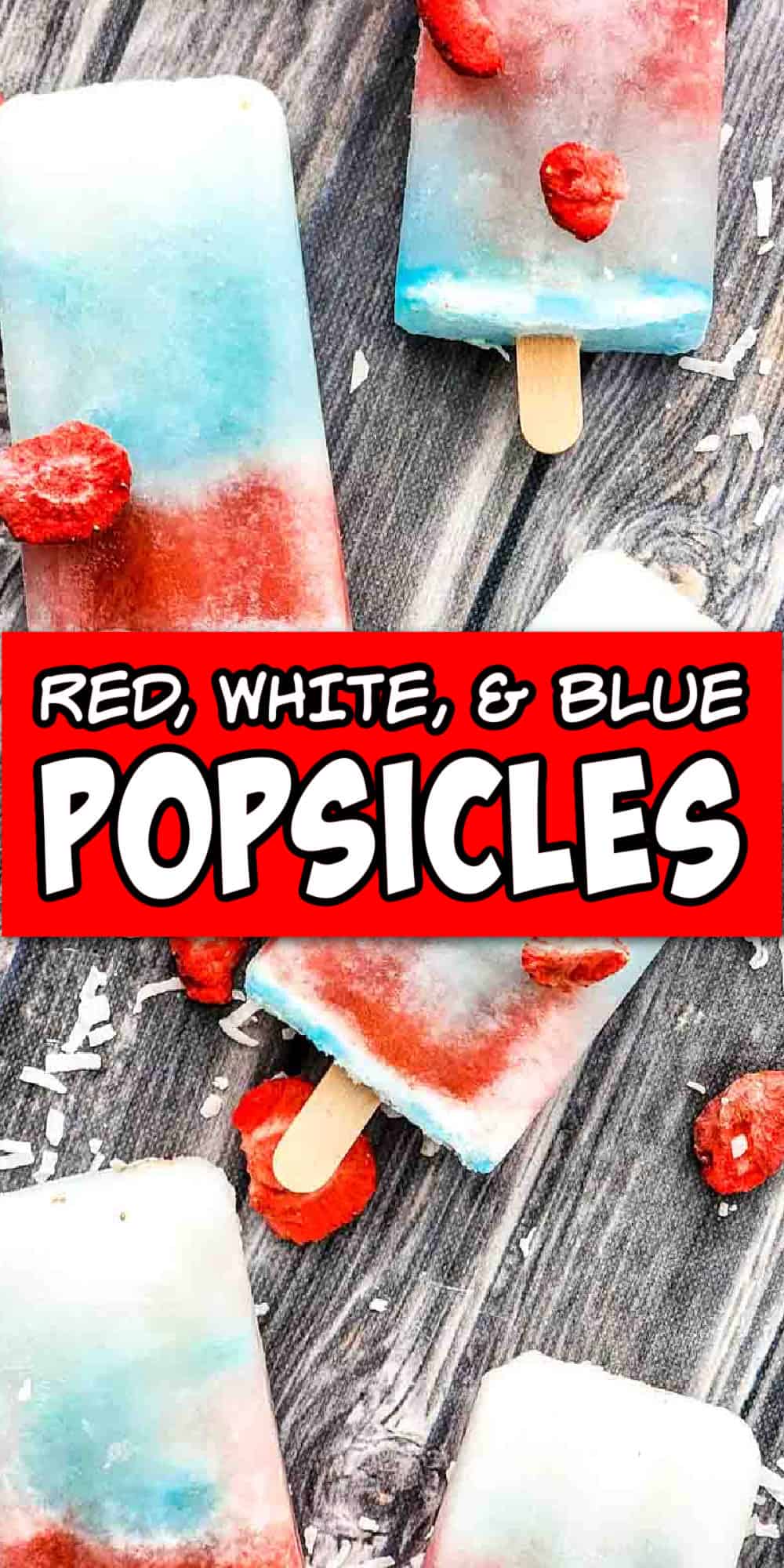popsicle red white and blue