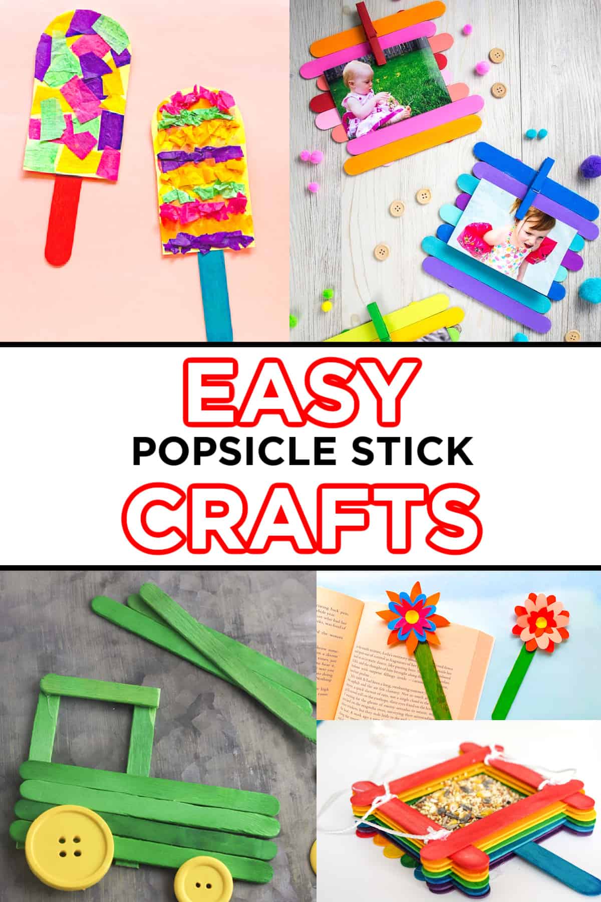45 Outstanding Popsicle Craft Stick DIY Ideas  Ice cream stick craft, Craft  stick crafts, Popsicle crafts