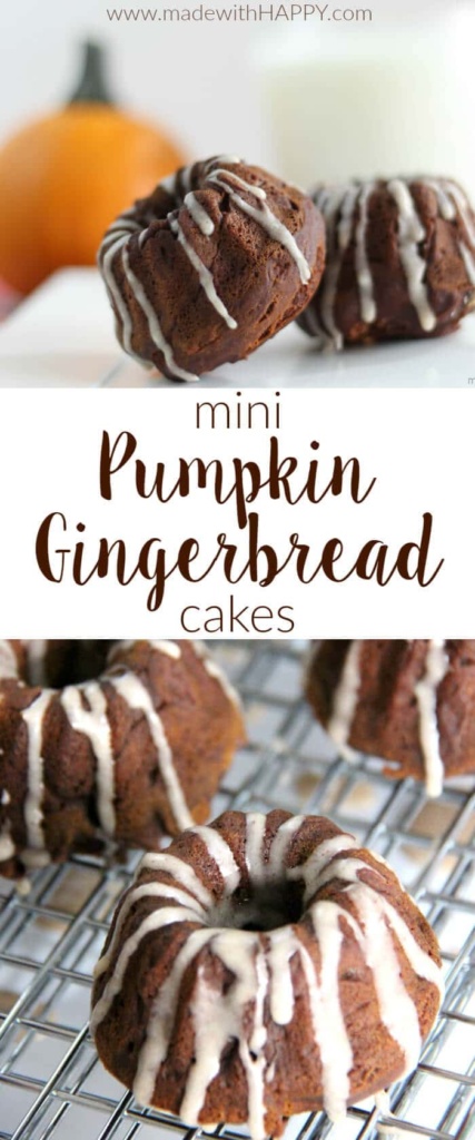 Pumpkin Gingerbread Cake Recipe - Made with HAPPY