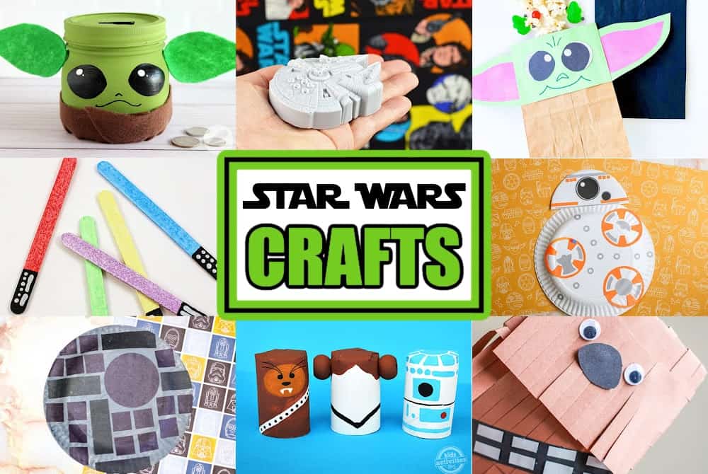 Homemade Star Wars Party Favors Mad in Crafts