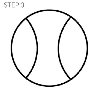 step 3 baseball drawing