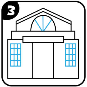 step 3 how to draw library