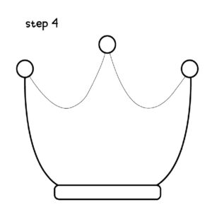 How to Draw a Crown (easy step by step) 👑