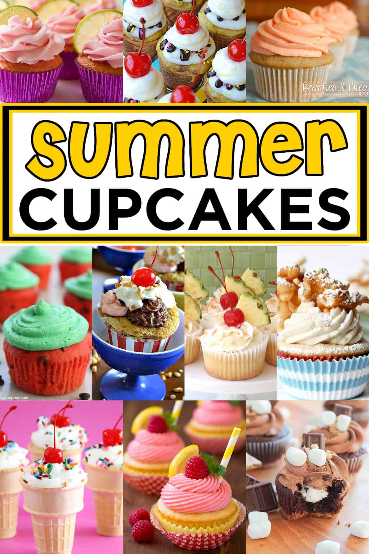 summer cupcake flavorts
