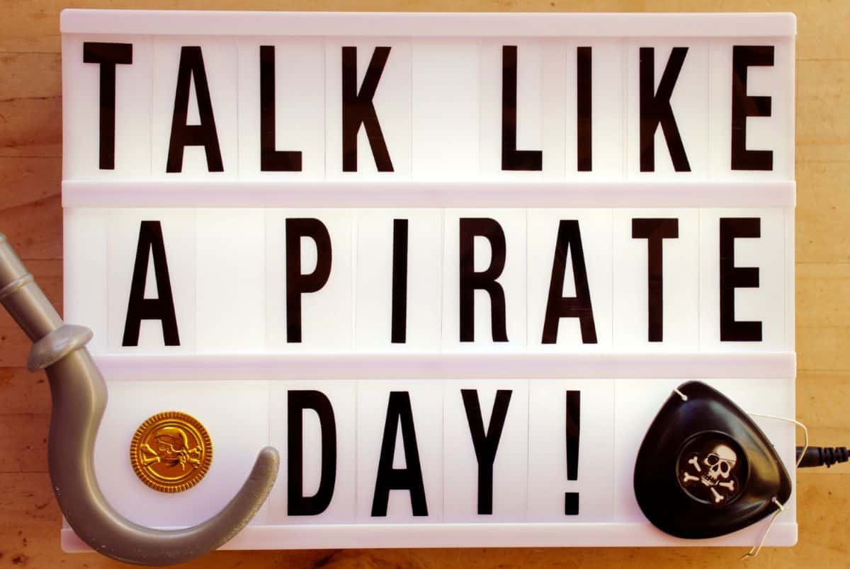 talk like a pirate day