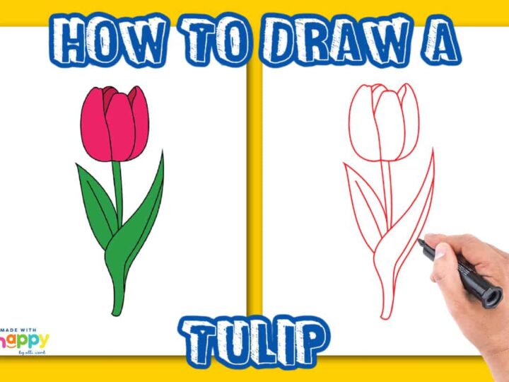 Beautiful Tulip Coloring Pages - Nature Inspired Learning
