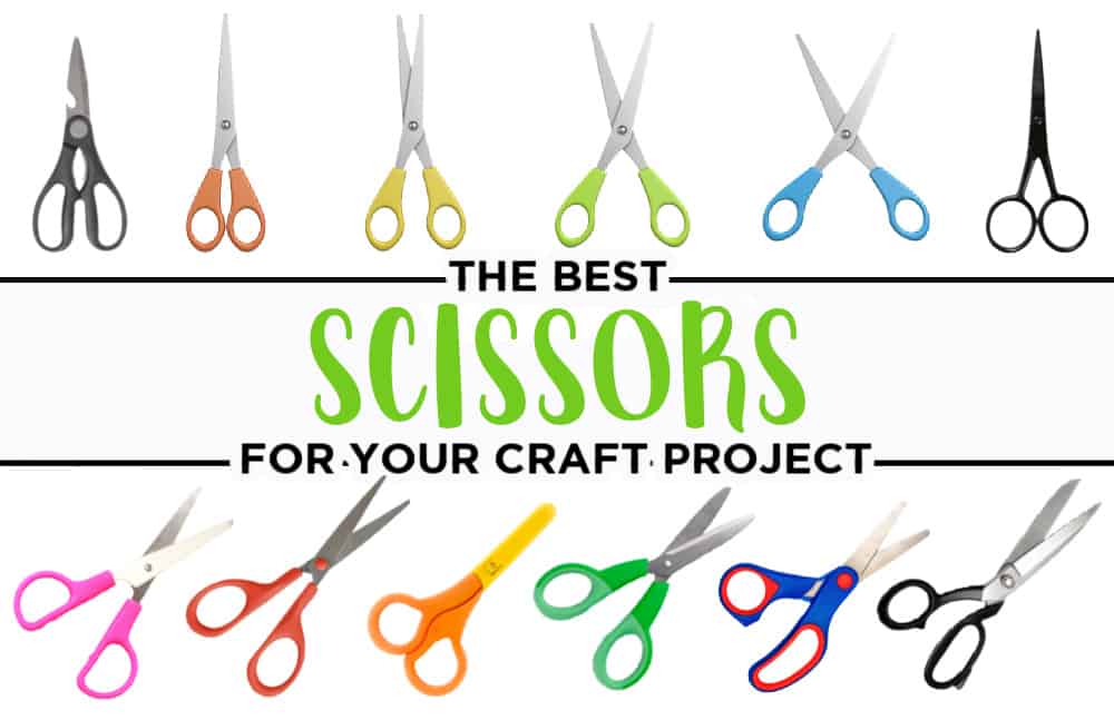 Set of 4 Decorative Scissors, Each Cuts a Different Design, Scrapbook Craft  Scissors 