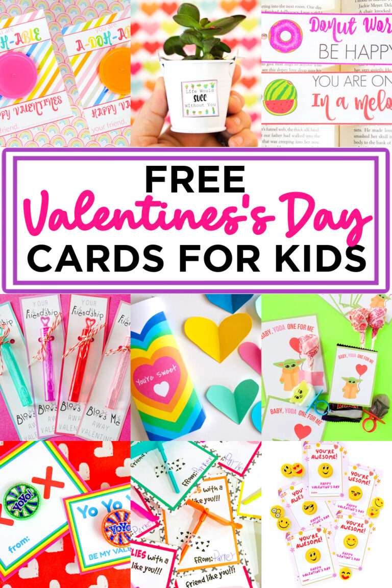 Valentine's Day Cards For Kids - Made with HAPPY