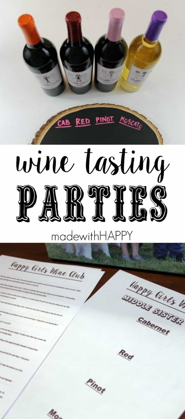 Middle Sister Wine | Happy Girls Wine CLub | Fun Wine Club descriptors and girls night fun. #MiddleSister #DropsofWisdom AD